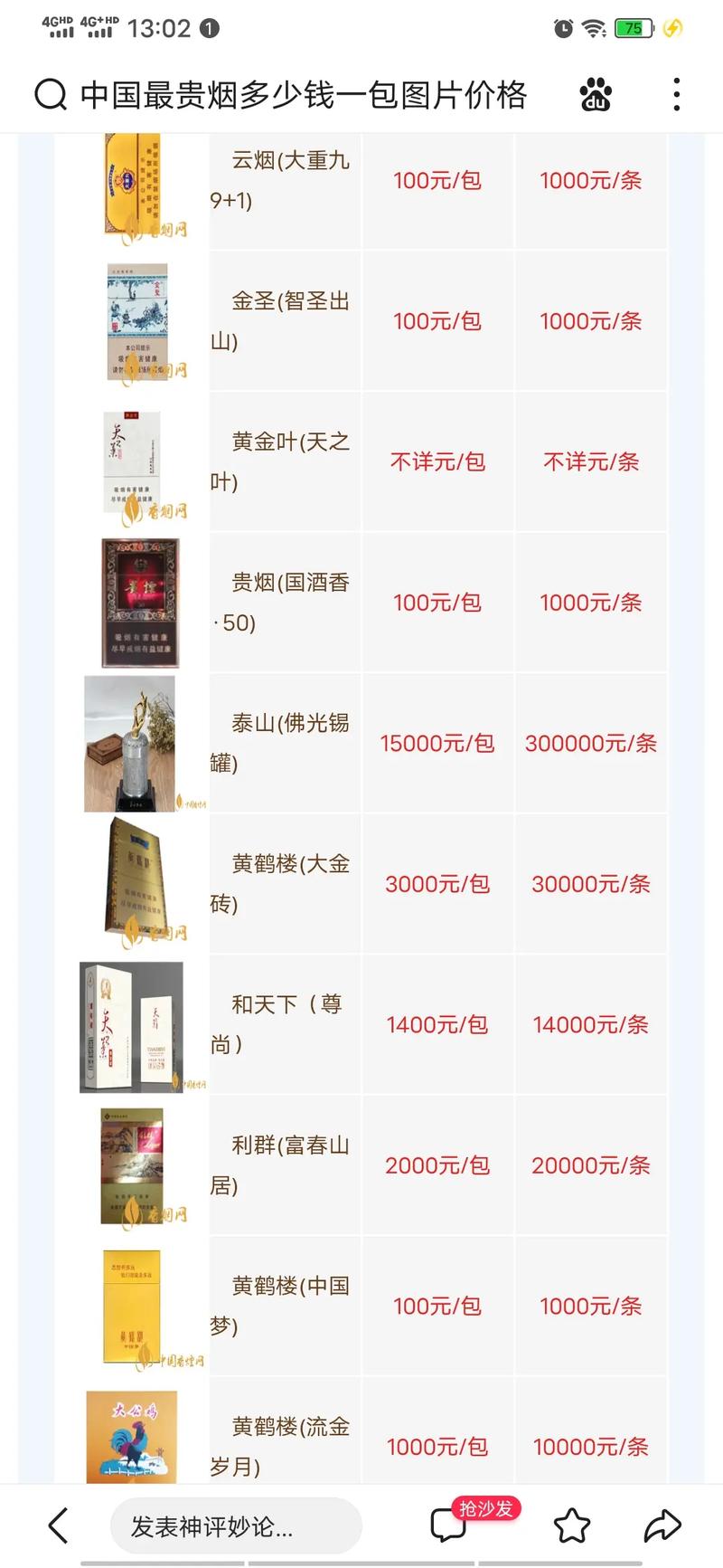 高端香烟的品牌有(高端香烟的品牌有哪些)